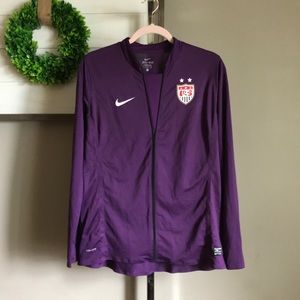 Nike USA Soccer Long Sleeve Jersey Dri-Fit Large